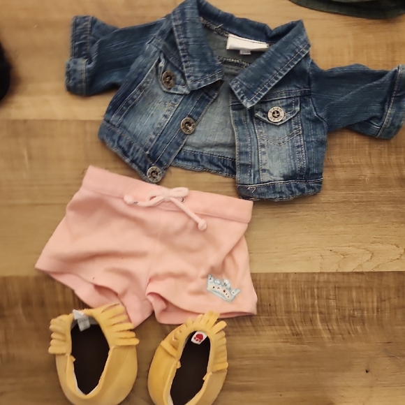 Build-A-Bear Cat Pink and Purple Stuffed Animal Plush - Picture 6 of 13